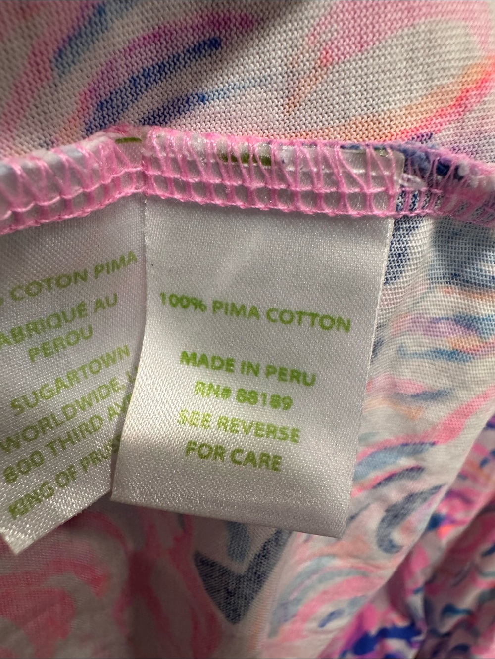 Lilly Pulitzer Amina Swing Dress in Pink Pelican Head In The Sand Sz S - Picture 7 of 9